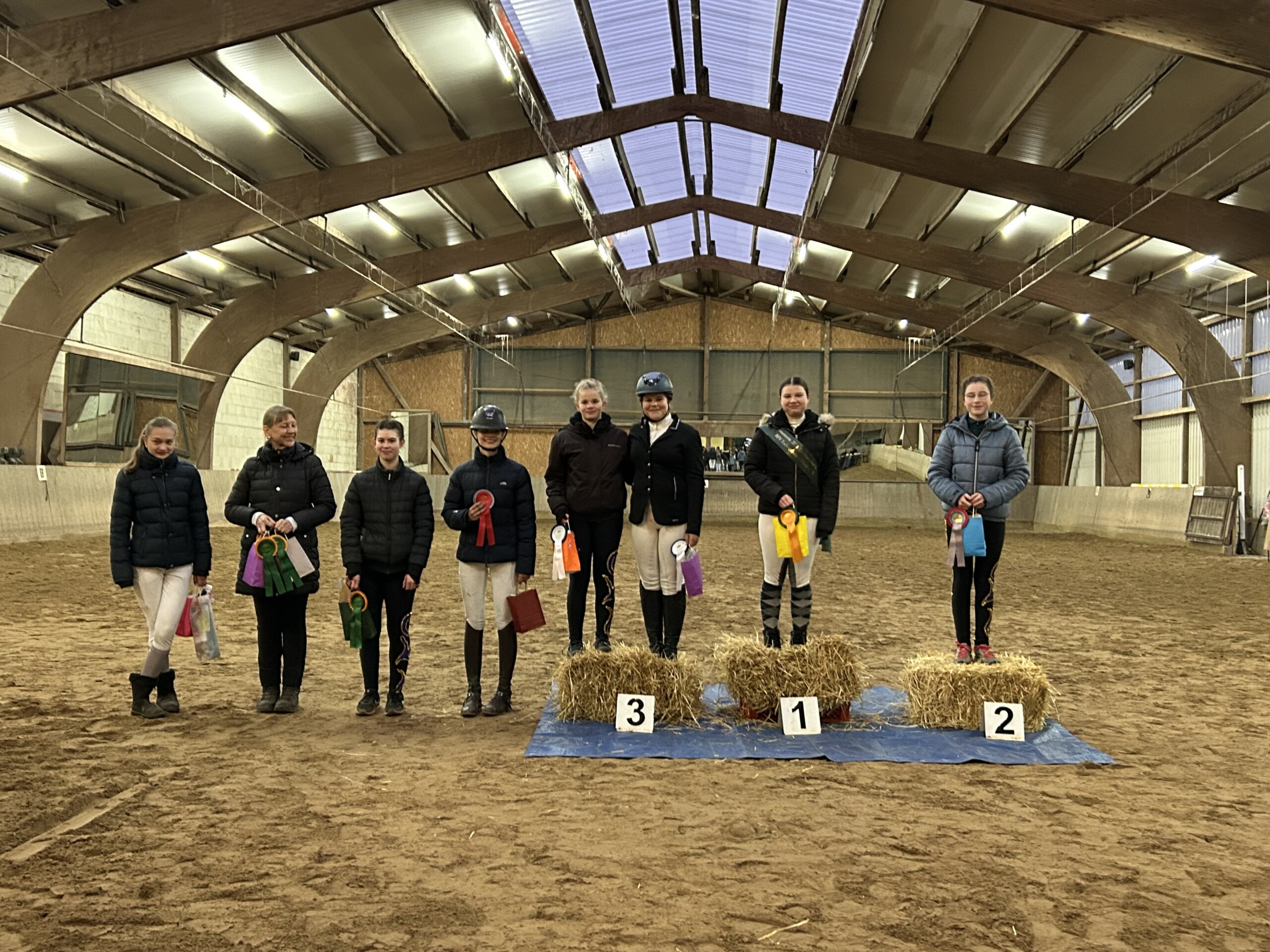 Vereinsmeisterschaft Weihnachtsfeier 2025_Siegerehrung E-Dressur